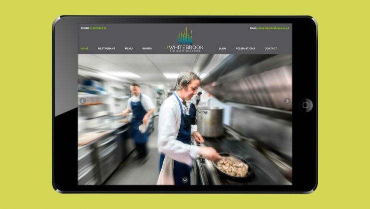 The Whitebrook Website Design and Build